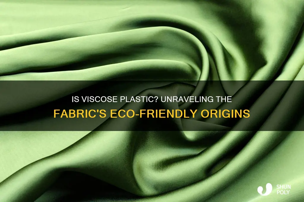 is viscose made from plastic