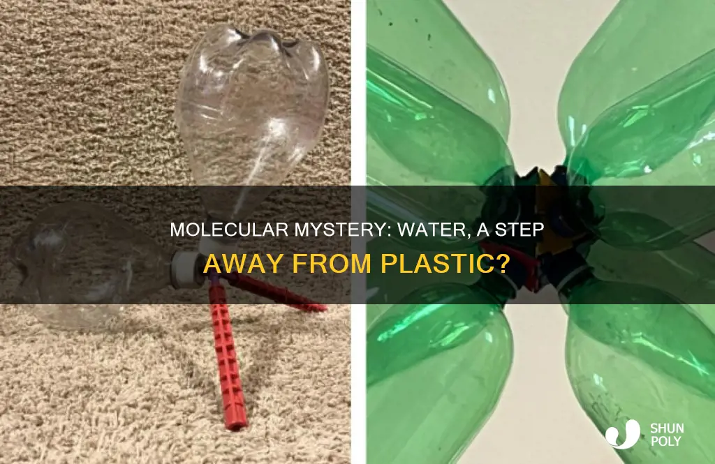 is water one molecule away from plastic
