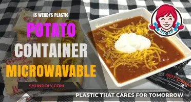 Are Wendy's Plastic Potato Containers Microwave-Safe?