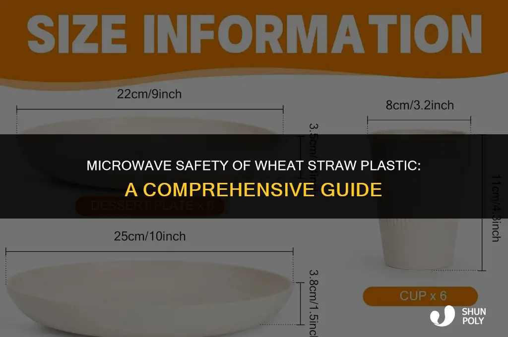 is wheat straw plastic microwave safe