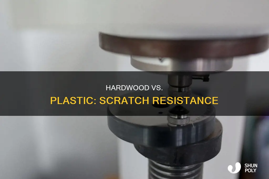 is wood able to scratch plastic