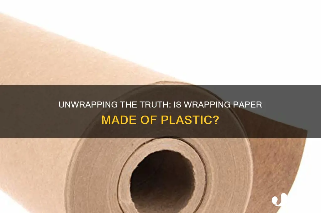 is wrapping paper made of plastic