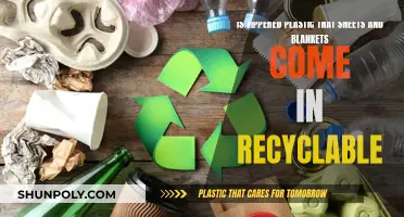 How to Recycle Zippered Plastic Sheets and Blankets?