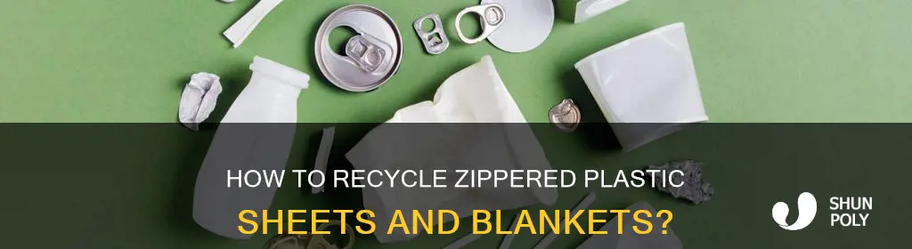 is zippered plastic that sheets and blankets come in recyclable