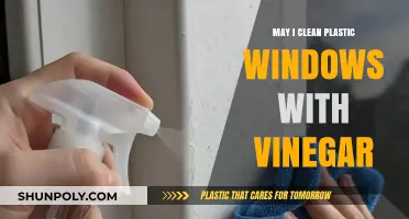 Can Vinegar Safely Clean Plastic Windows? A Complete Guide