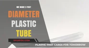 Crafting a 3-Foot Diameter Plastic Tube: DIY Guide and Tips
