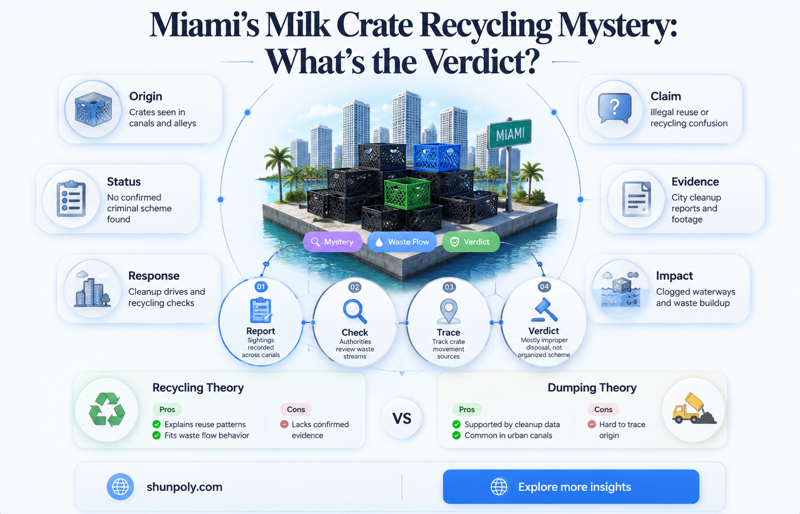 are plastic milk crates recyclable miami fl