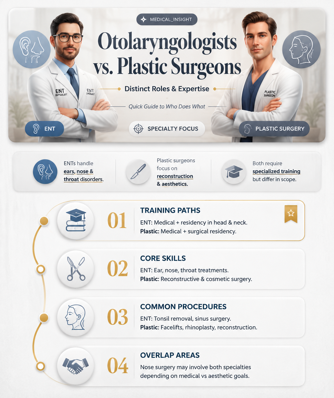 are otolaryngologists plastic surgeons