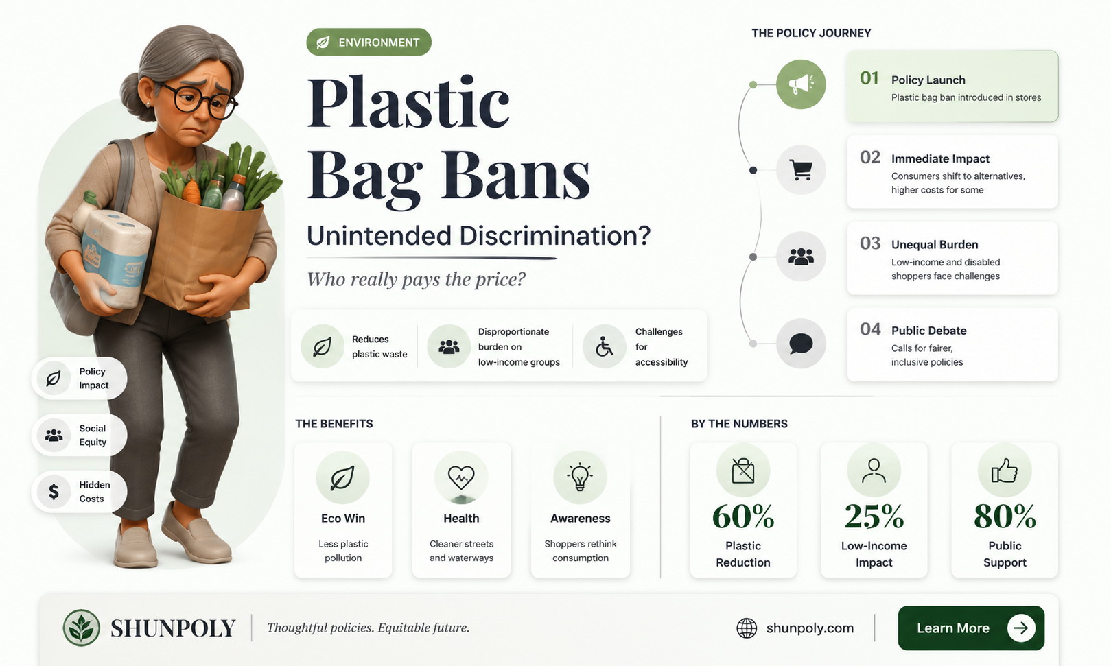 are plastic bag bans discriminated against