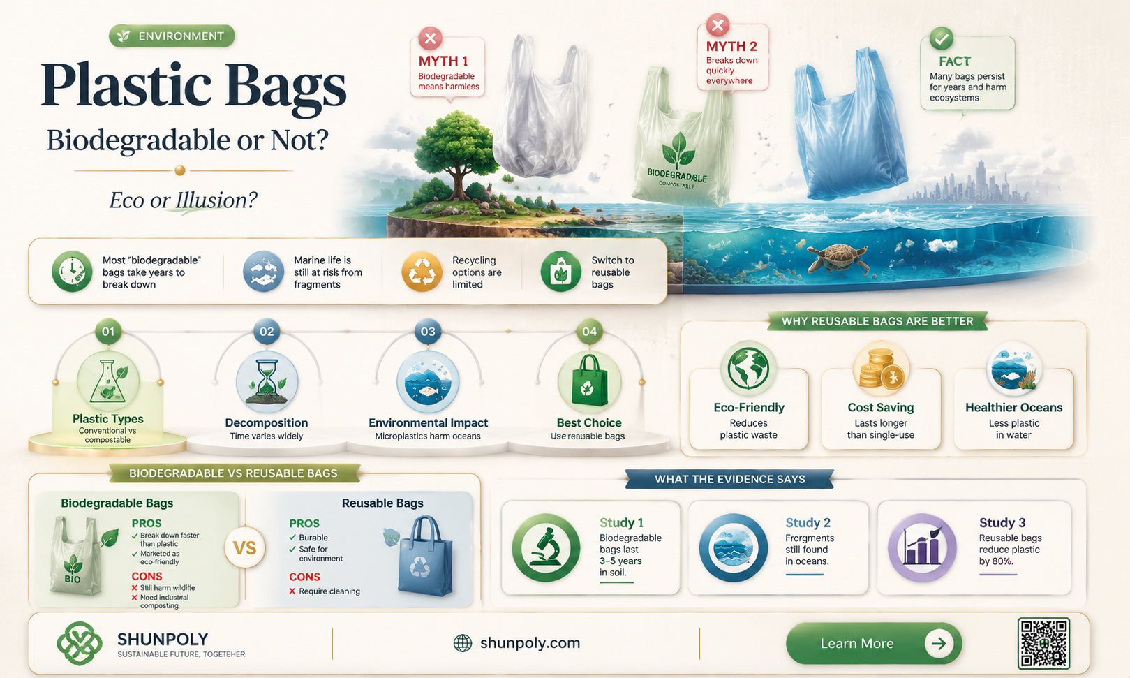 are grocery store plastic bags biodegradable