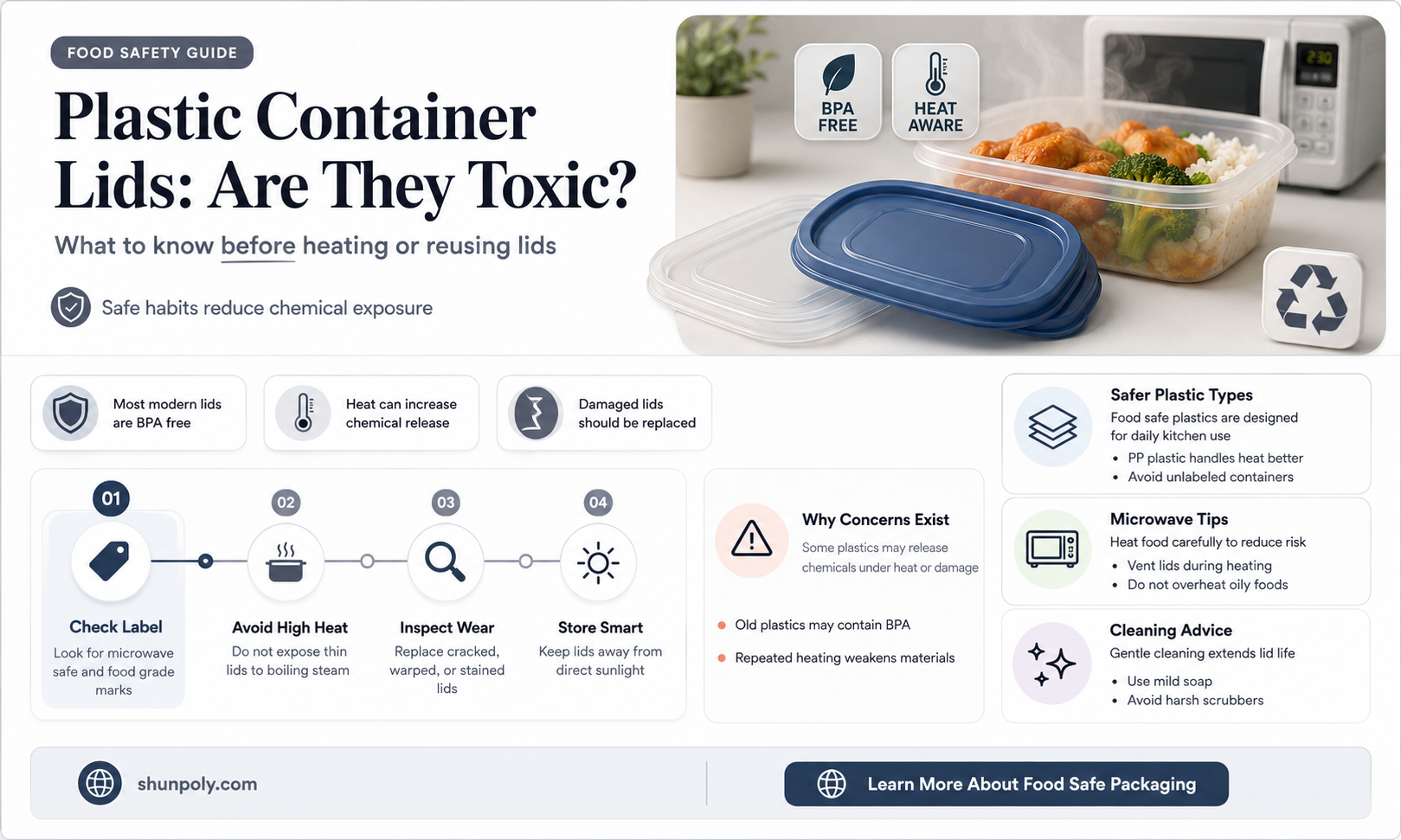 are plastic container lids poisonous