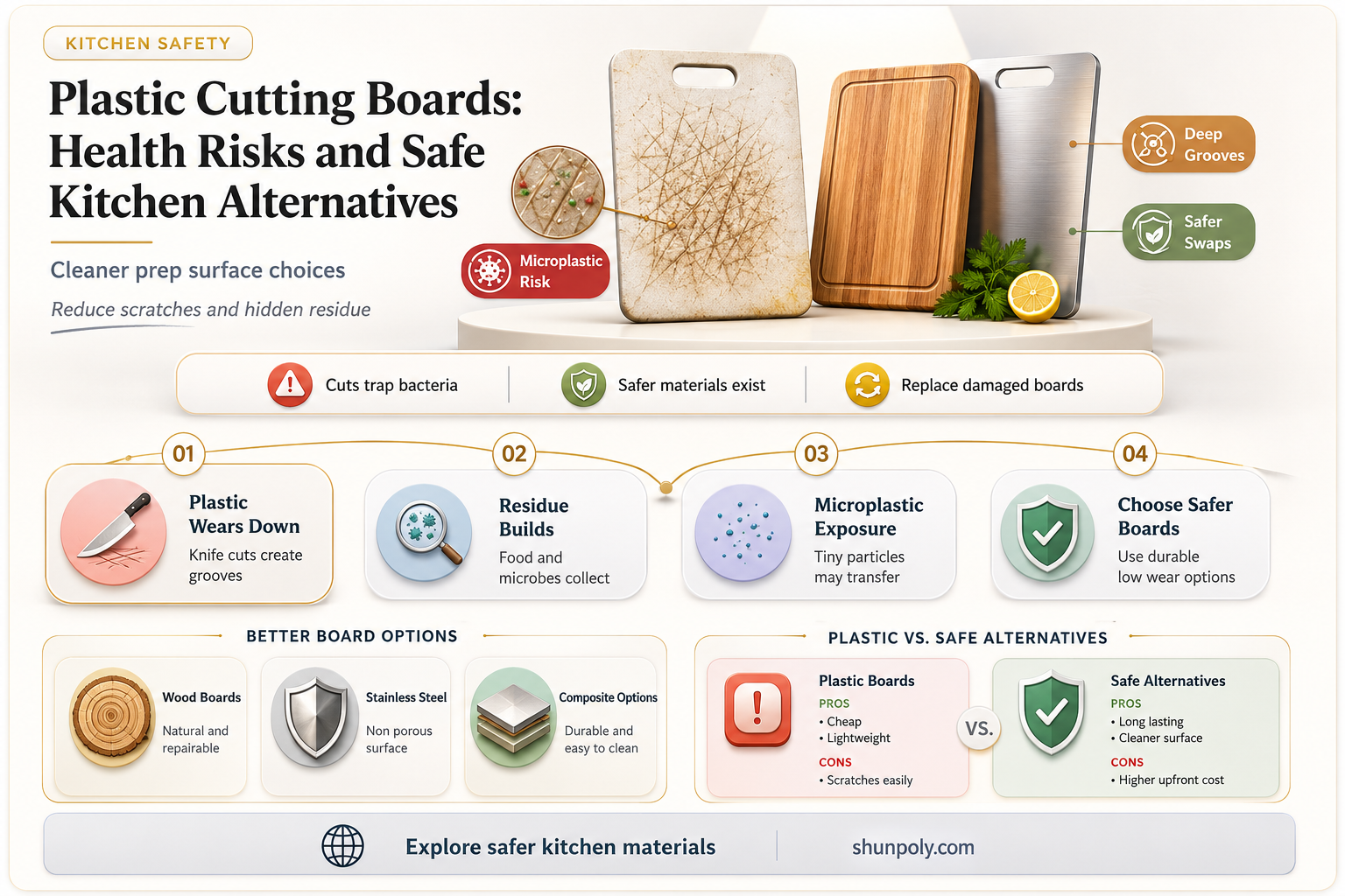 are plastic cutting boards bad for your health
