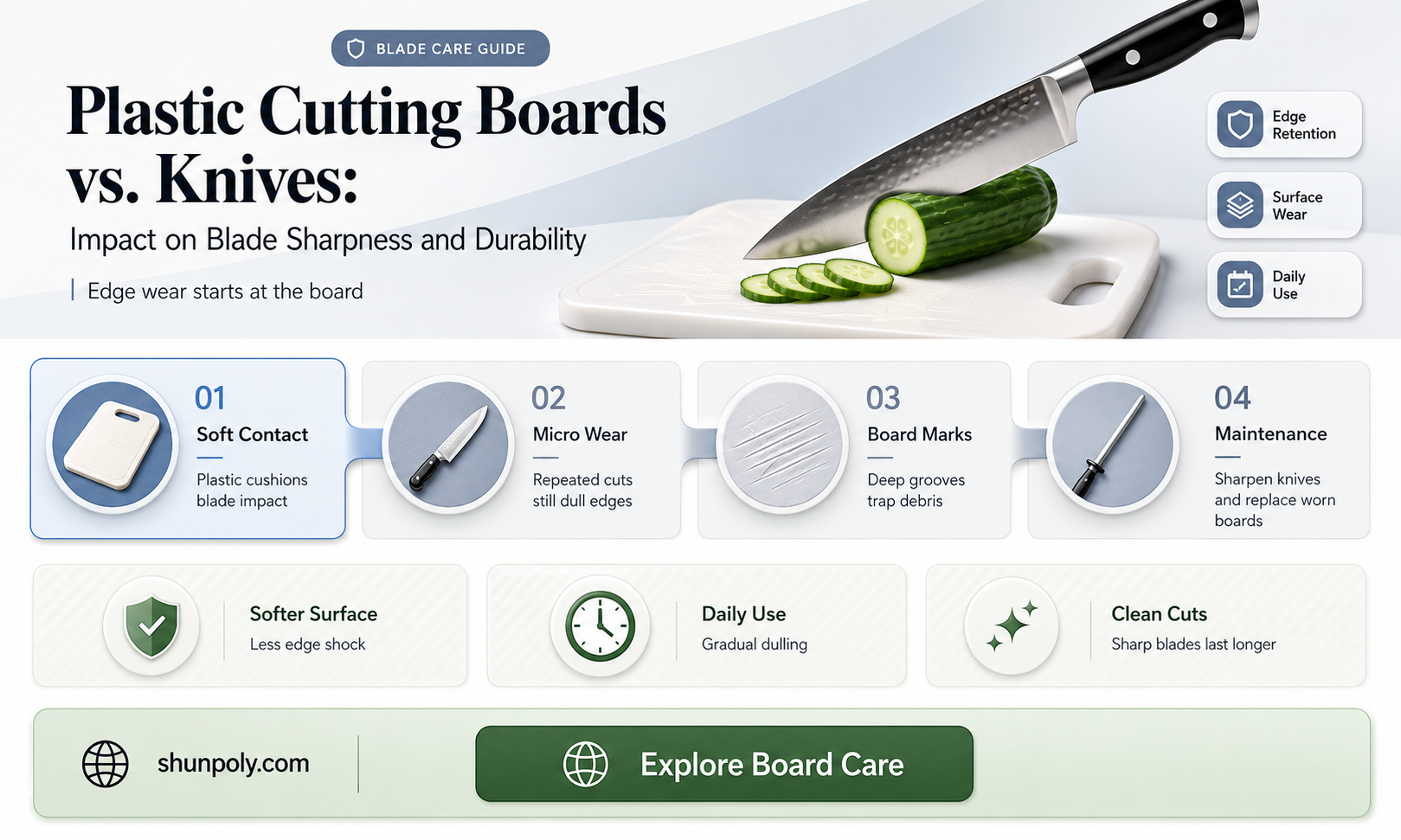 are plastic cutting boards bad for knives