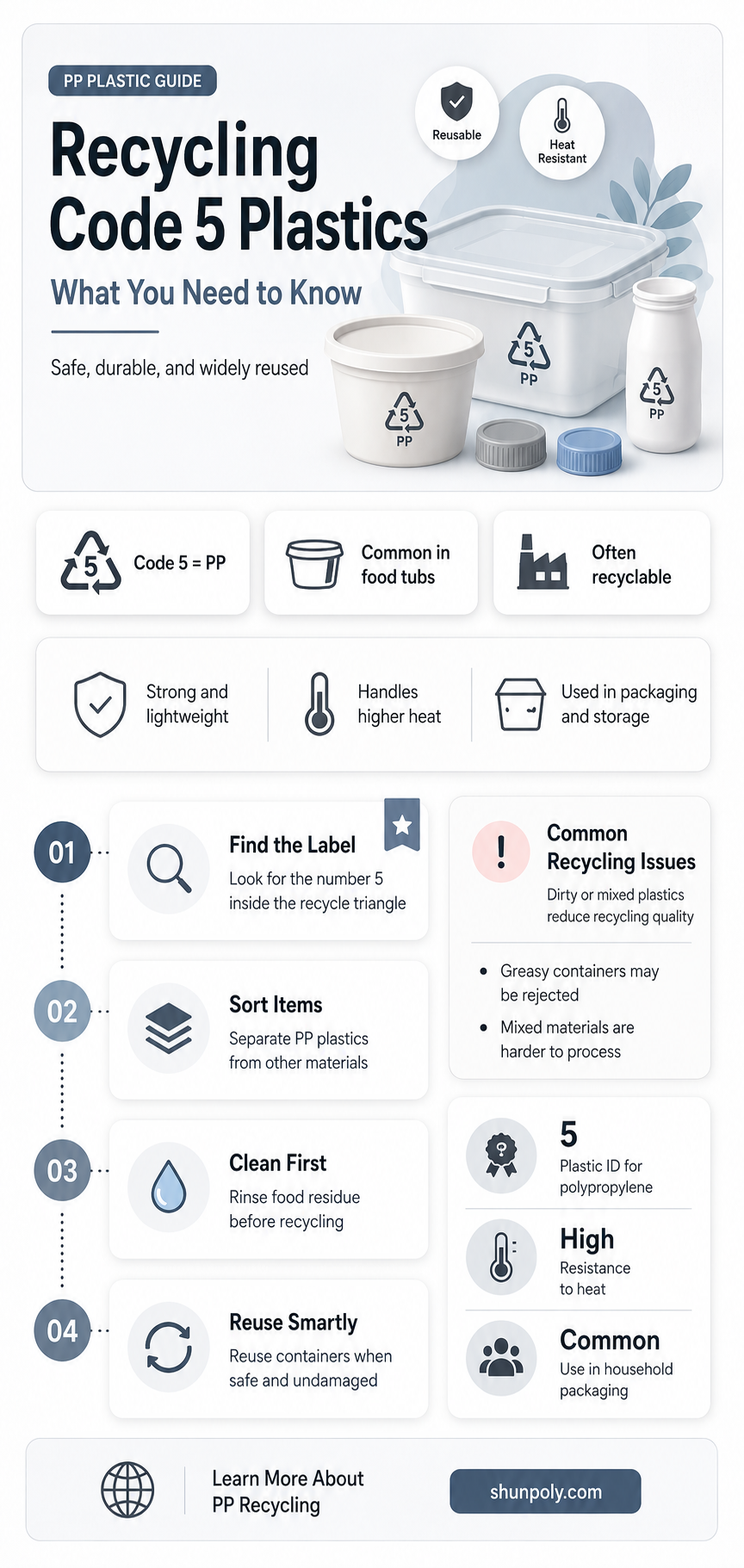 are plastic code 5 recycled