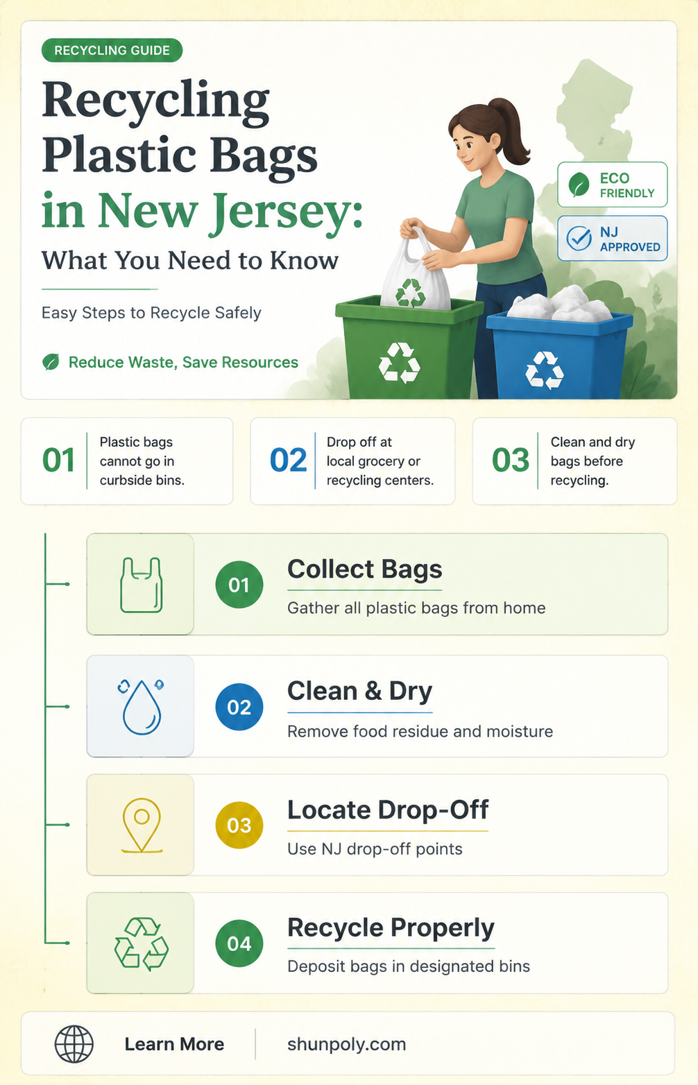are plastic bags recyclable in nj