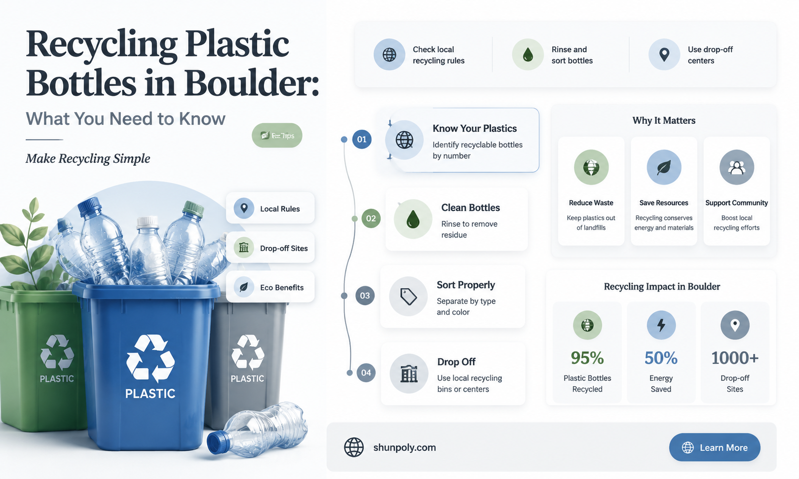 are plastic bottles recyclable in boulder
