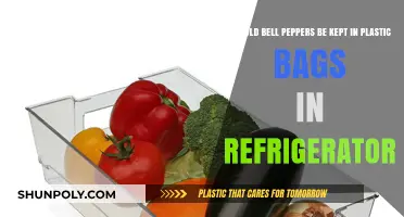 Should Bell Peppers Be Stored in Plastic Bags in the Fridge?