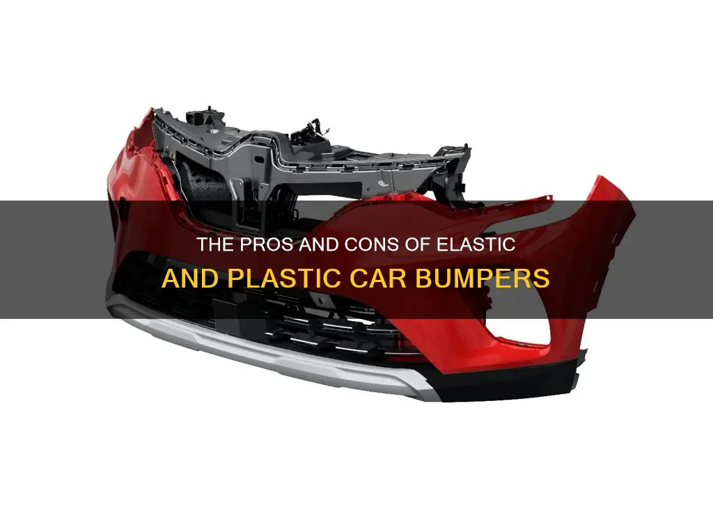 should car bumpers be elastic or plastic
