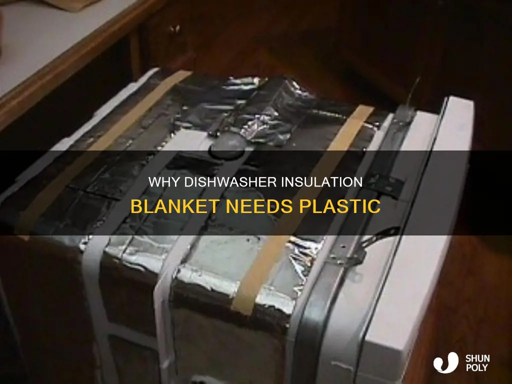 should dishwasher insulation blanket have plastic