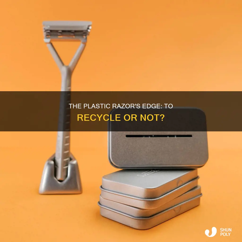 should disposable plastic razors be recycled