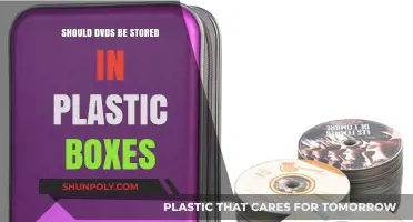 Storing DVDs: Plastic Boxes, Pros and Cons