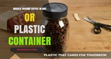Ground Coffee Storage: Bag vs. Plastic Container – Which is Better?