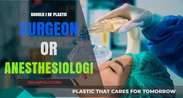 Plastic Surgeon vs. Anesthesiologist: Choosing Your Medical Specialty Path