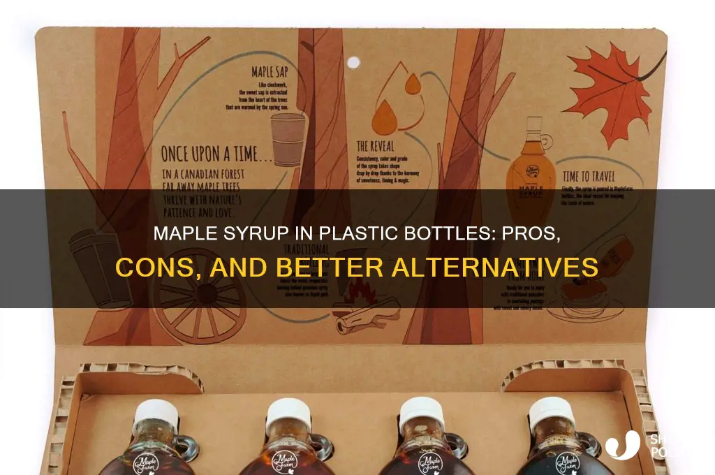 should i buy maple syrup in plastic bottles