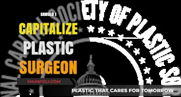 Capitalizing 'Plastic Surgeon': Grammar Rules and Professional Etiquette Explained