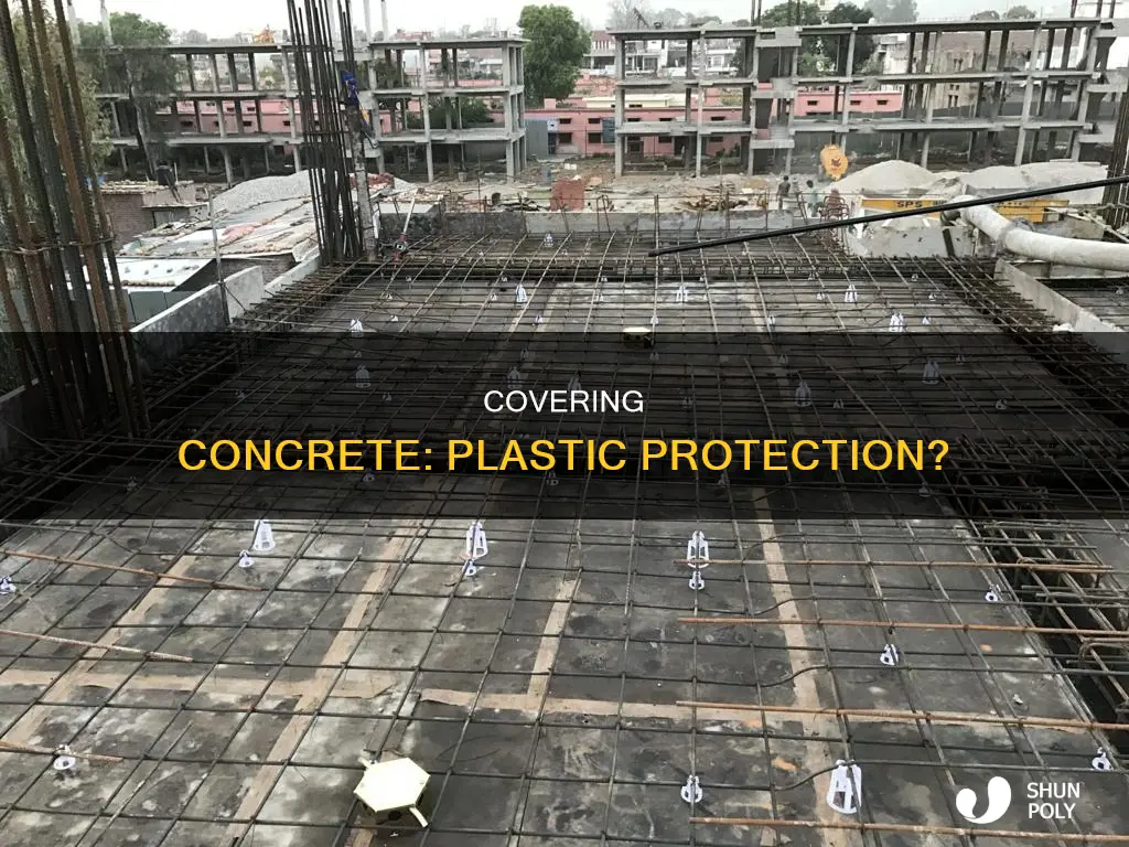 should i cover concrete with plastic