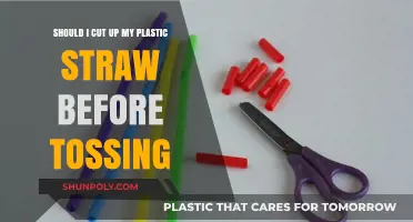 Eco-Friendly Straw Disposal: Should You Cut Plastic Straws Before Tossing?