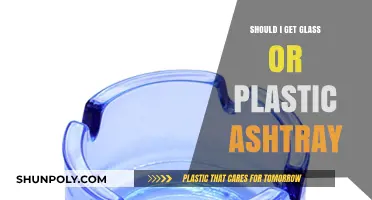 Glass vs. Plastic Ashtrays: Which Material Suits Your Smoking Needs?