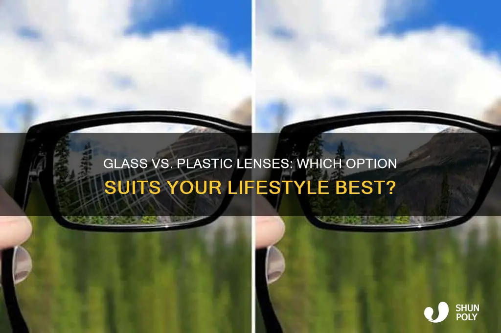 should i get glass or plastic lenses