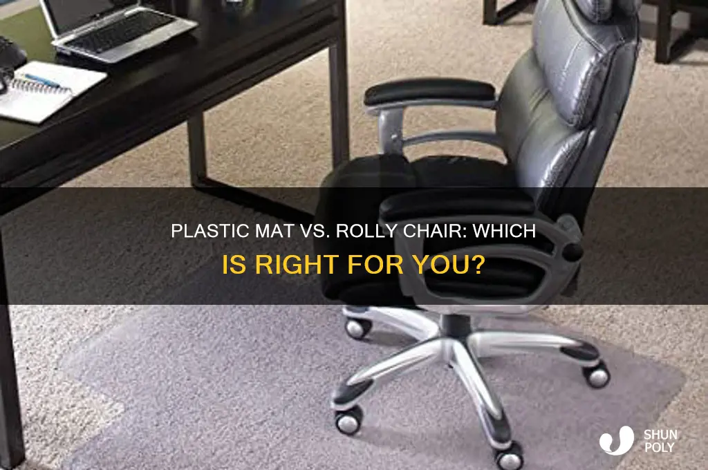 should i get plastic mat rolly chair