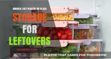 Plastic vs. Glass Storage: Which is Best for Leftovers?