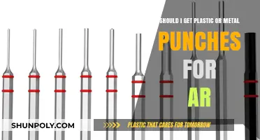 Plastic vs. Metal Punches: Choosing the Best Option for Your AR