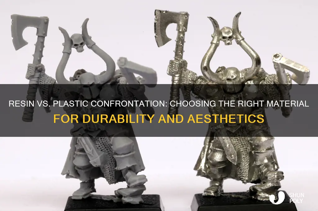 should i get resin or plastic confrontation