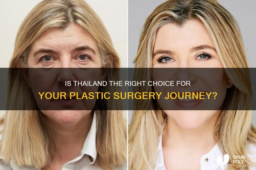 should i go to thailand flight plastic surgery