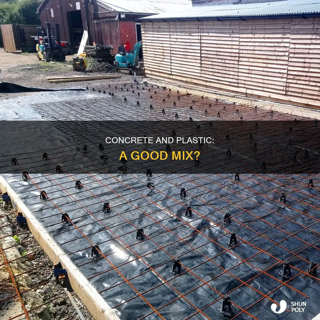 should i lay plastic under concrete
