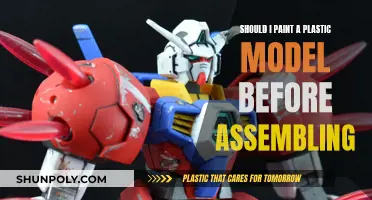 Plastic Model Painting: Assemble First or Paint First?