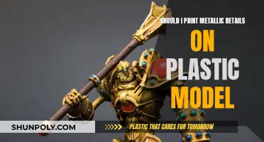 How to Paint Metallic Details on Plastic Models