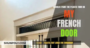 Why Painting French Door Plastic Trim is a Great Idea