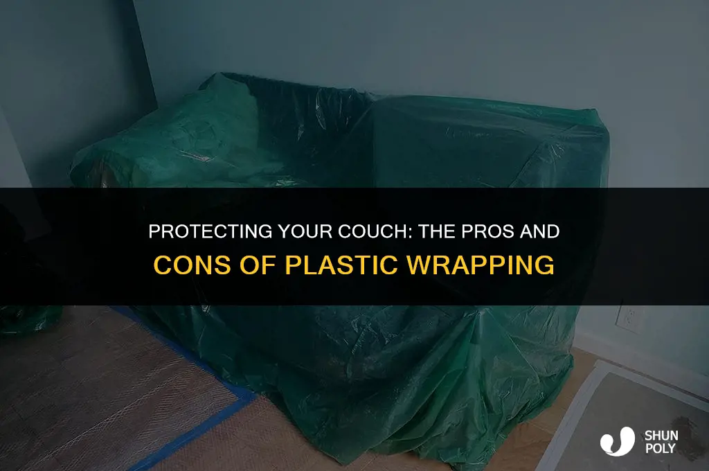 should i plastic wrap couch