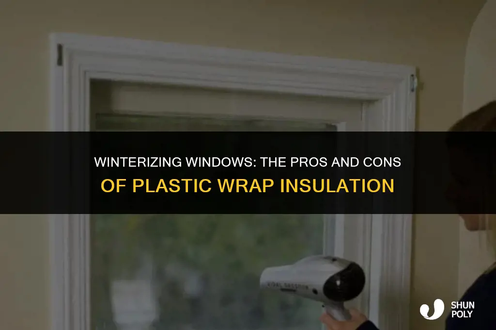 should i plastic wrap my windows on winter