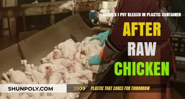 Bleach and Chicken: Safe Storage in Plastic?