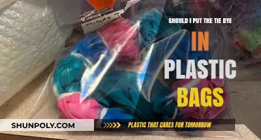 Tie-Dye Storage Tips: Should You Use Plastic Bags?