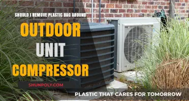 Should You Remove the Plastic Bag from Your Outdoor AC Unit?