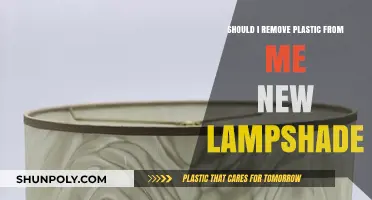 Should You Remove Plastic from Your New Lampshade? Pros and Cons