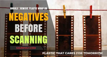 Should You Remove Plastic Wrap from Negatives Before Scanning?