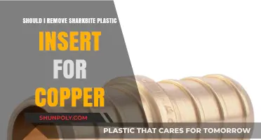 Should You Remove SharkBite Plastic Inserts in Copper Piping?
